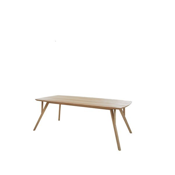 Stół z litego drewna mango 100x200 cm Quenza – Light & Living