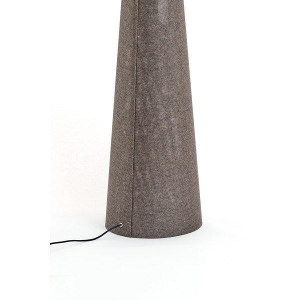 Brązowa lampa stojąca z tekstylnym kloszem (wysokość 180 cm) Micky – Light & Living-image-4