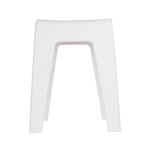 Biały taboret Wenko Kumba-image-3