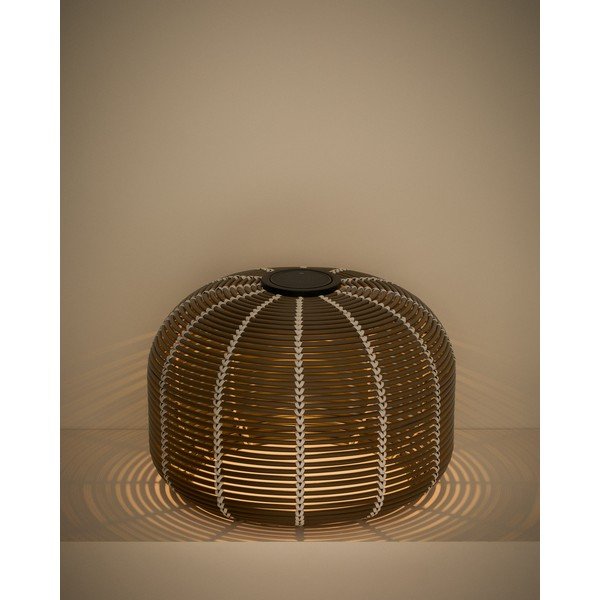 Lampa zewnętrzna stołowa/przenośna LED solarna/na USB ø 50 cm Garoina – Kave Home-image-1