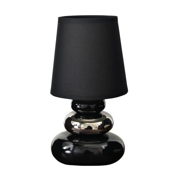 Lampa stołowa Stoff, czarna