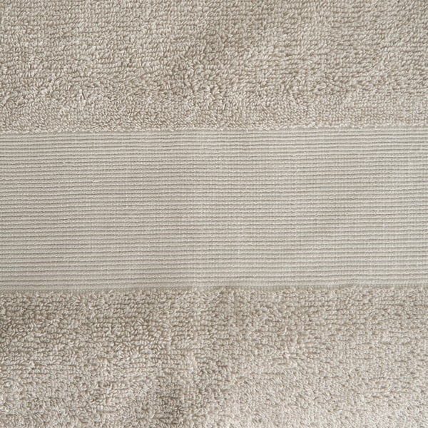 Beżowe bawełniane ręczniki kąpielowe frotte zestaw 2 szt. 90x140 cm Anti-Bacterial – Catherine Lansfield-image-4