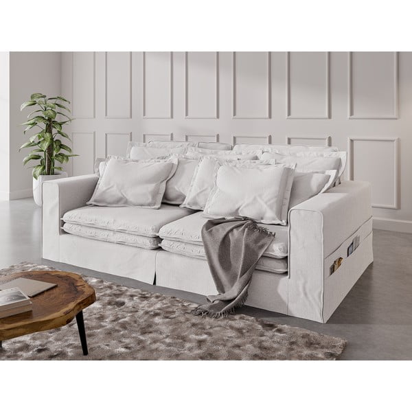 Biała sofa 236 cm Nora – Ropez-image-3
