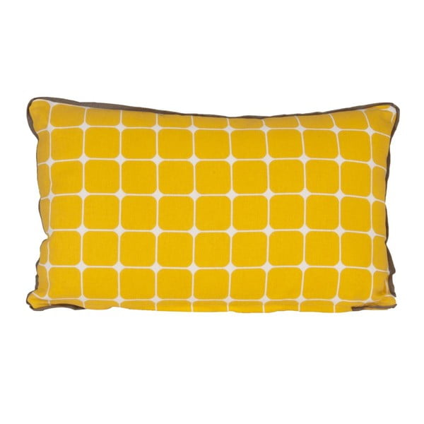 Poduszka Tiles Yellow, 50x30 cm