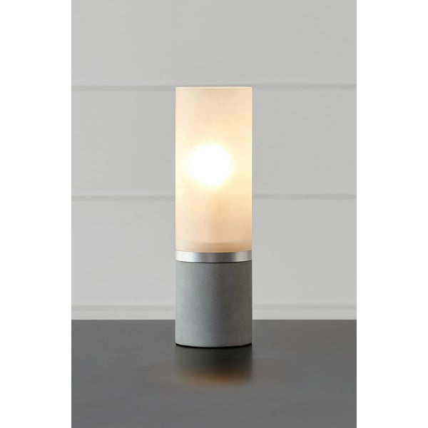 Biało-szara lampa stołowa betonowa (wysokość 30 cm) Molo – Markslöjd-image-1