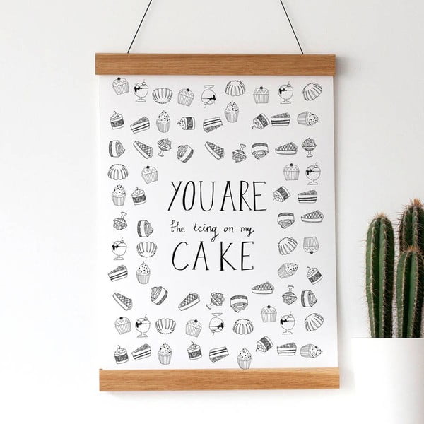 Plakat Icing On Cake, 30x40 cm