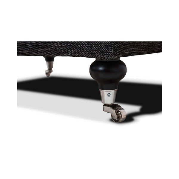 Ciemnoszary taboret VIVONITA William-image-2