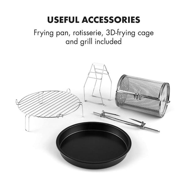 Frytkownica beztłuszczowa Klarstein VitAir Fryer-image-4