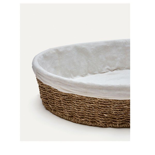 Koszyk z trawy morskiej 60.5x44.5x11 cm Tossa – Kave Home-image-3