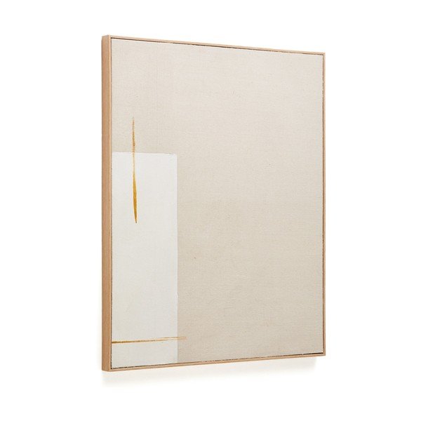 Ręcznie malowany obraz z ramą w zestawie/na płótnie 80x100 cm Salin – Kave Home