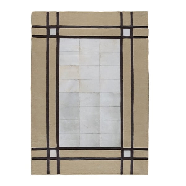 Beżowy dywan Wallflor Leon, 170x240 cm