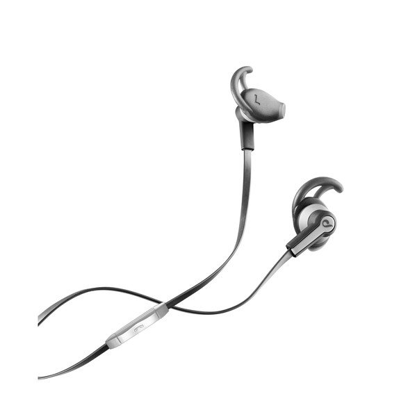 Słuchawki sportowe CellularLine WASP z mikrofonem, czarne-image-1