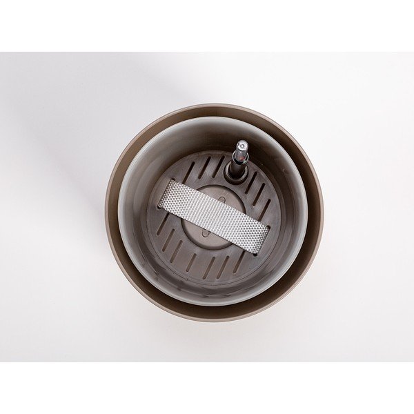 Beżowa doniczka z systemem nawadniania Plastia Tolita, ø 16 cm-image-1