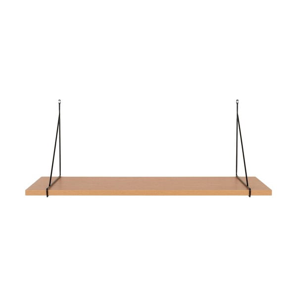 Półka w dekorze jesionu w naturalnym kolorze 80 cm Chiba – House Nordic