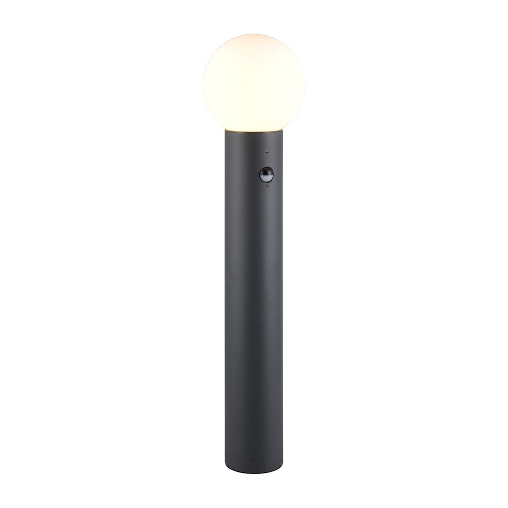 Lampa zewnętrzna typu słupek z czujnikiem ruchu ø 18 cm Mures – Trio (zdjęcie 4)