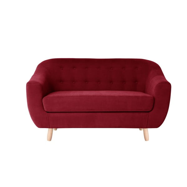 Czerwona sofa 2-osobowa Jalouse Maison Vicky