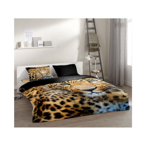 Pościel Leopard Multi, 140x200 cm-image-1