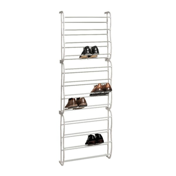 Biały metalowy wiszący regał na buty – Premier Housewares-image-1