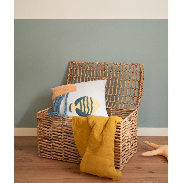 Koszyki zestaw 2 szt. z hiacyntu wodnego 60x37x40 cm Xuliana – Kave Home-image-1