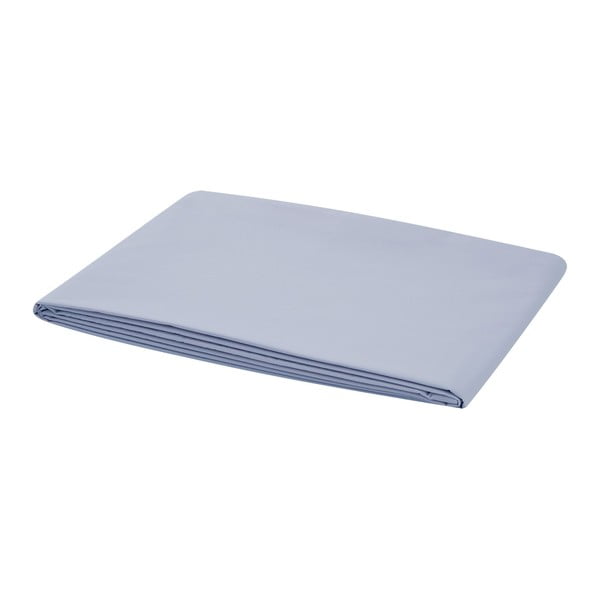 Jasnoniebieskie jednoosobowe prześcieradło elastyczne Bella Maison Basic Fitted Sheet, 100x200 cm