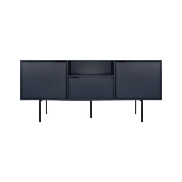 Ciemnoniebieska szafka pod TV 180x79x50 cm Bau – noo.ma-image-2