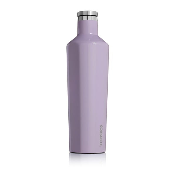 Fioletowa podróżna butelka termiczna Corkcicle Canteen, 740 ml