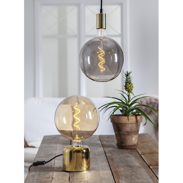 Stojak na lampę w kolorze mosiądzu 10 cm Glans – Star Trading-image-1