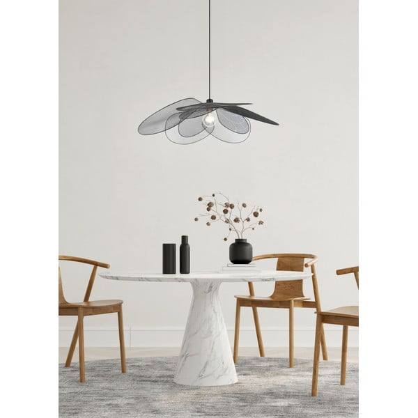 Lampa wisząca w kolorze matowej czerni ø 87 cm Fleure – Trio-image-1