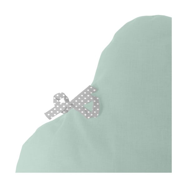 Miętowy bawełniany ochraniacz do łóżeczka Mr Fox. Nube, 60x40 cm-image-3