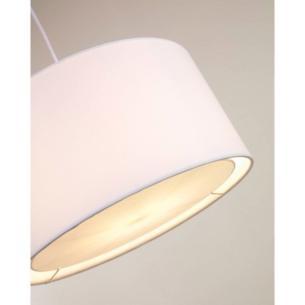 Biały abażur ø 40 cm Santana – Kave Home-image-1