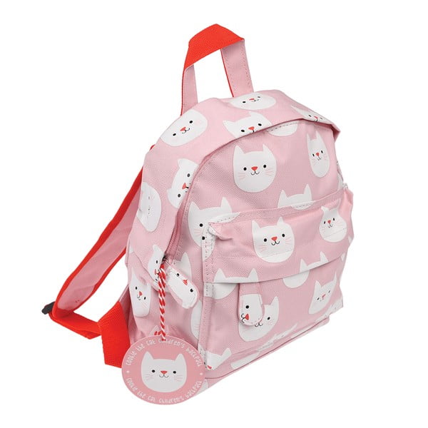 Mały plecak dziecięcy z kotami Rex London-image-1