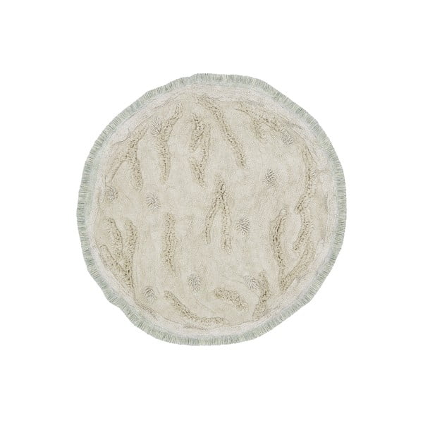 Beżowy bawełniany dziecięcy dywan do zabawy ø120 cm Island – Lorena Canals-image-3