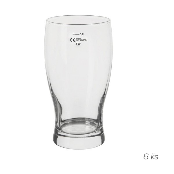 Szklanki zestaw 6 szt. 500 ml Belek – Orion-image-2