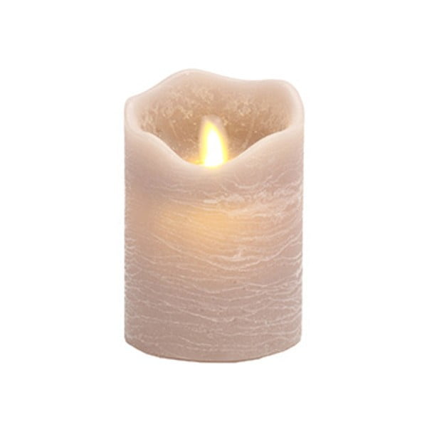 Świeczka LED Vorsteen Candle Grau, 11 cm
