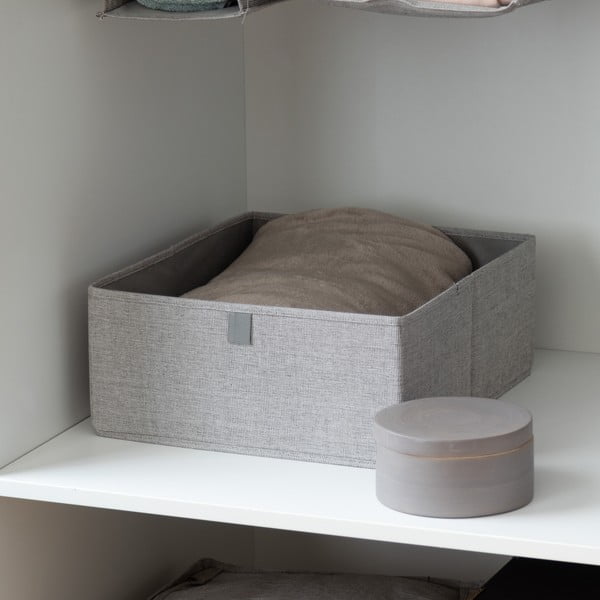 Szary pojemnik do przechowywania Compactor Oxford, 56 x 36 cm-image-1