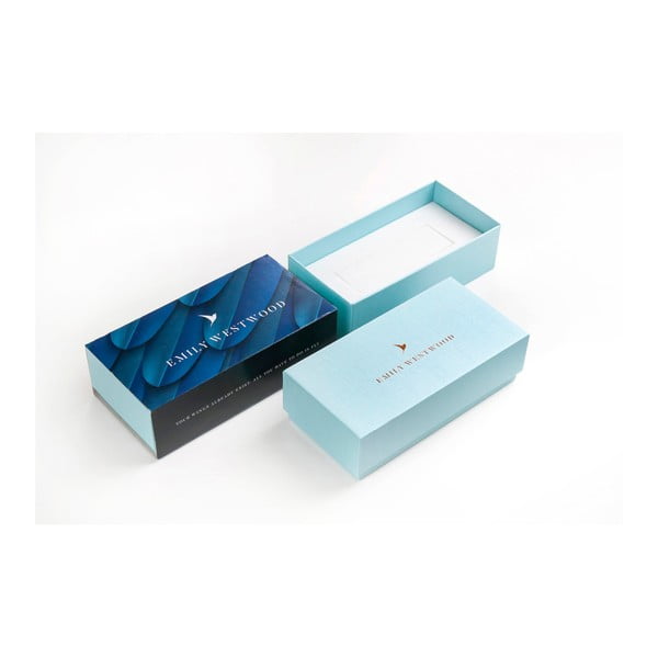 Damski zegarek z czarnym paskiem ze stali nierdzewnej Emily Westwood Miliya-image-1