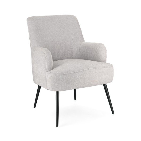 Jasnoszary fotel Ernestine – Yes Everyday