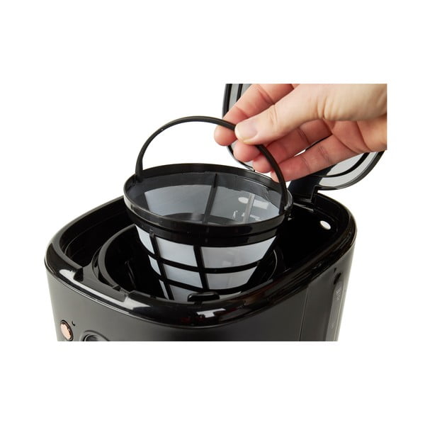 Czarno-miedziany ekspres do kawy – Haden-image-3