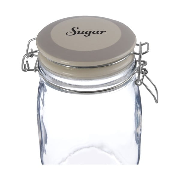 Szklany pojemnik na cukier Grocer – Premier Housewares-image-4