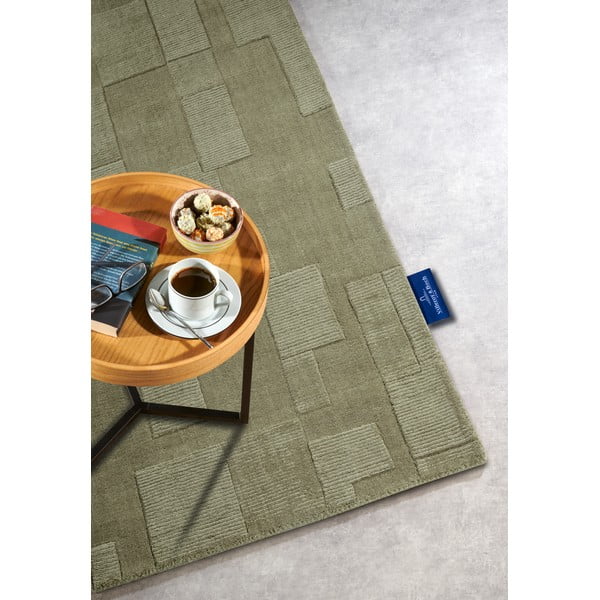 Zielony wełniany dywan tkany ręcznie 160x230 cm Wilhelmine – Villeroy&Boch-image-2