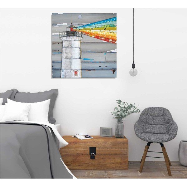 Obraz na płótnie Lighthouse, 45x45 cm-image-1