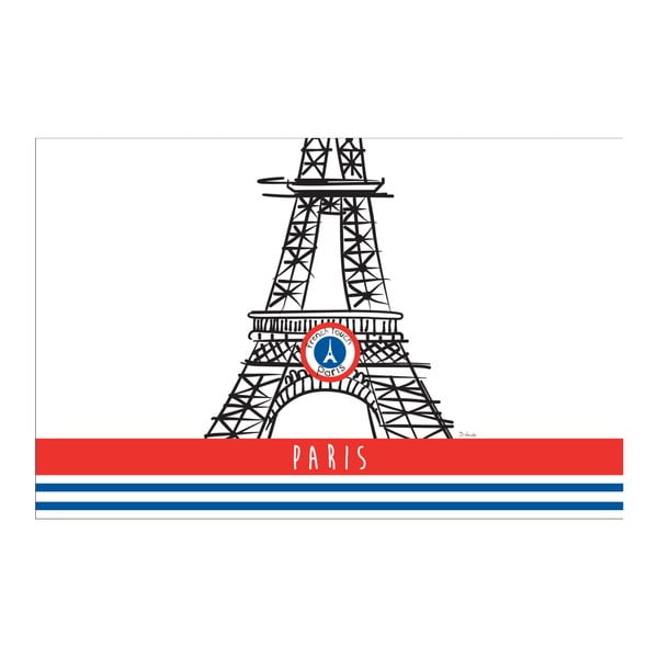 Mata stołowa Incidence Tour Eiffel, 44x28,5 cm