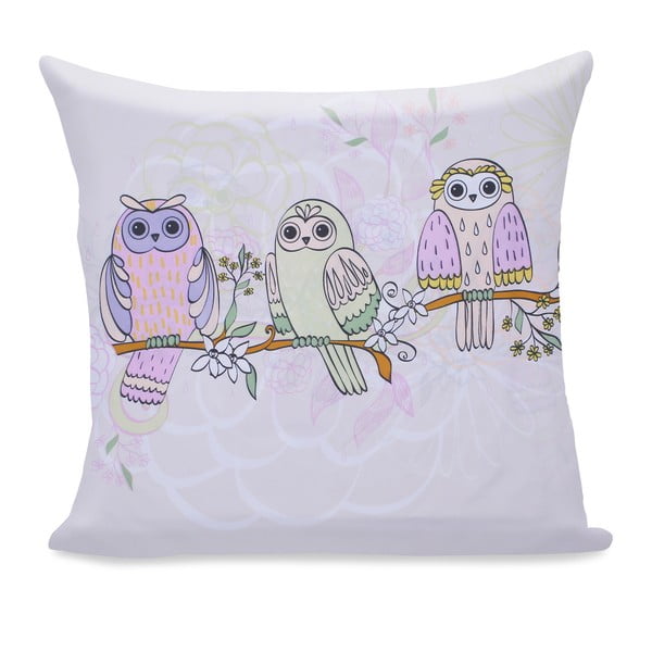 Poszewka na poduszkę 80x80 cm Owls Spring Story – DecoKing