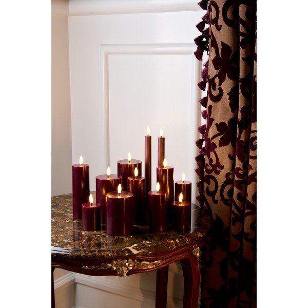 Świeczki LED zestaw 3 szt. (wysokość 15 cm) Sille – Sirius-image-2