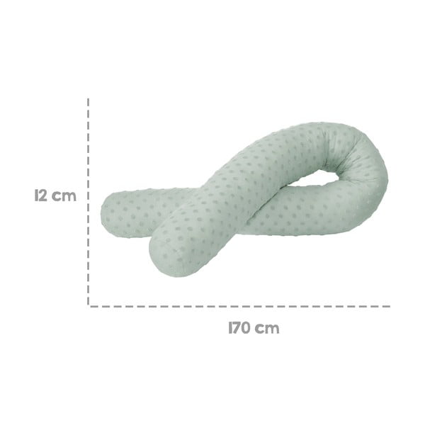 Zielona poduszka do karmienia Lil Planet – Roba-image-4