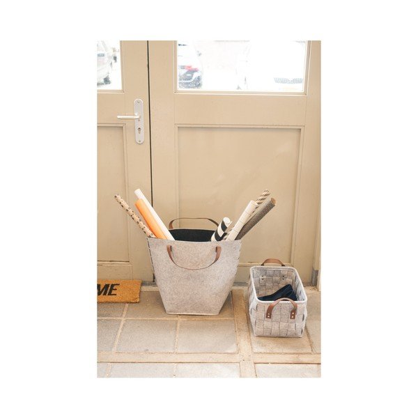 Jasnoszary koszyk PT LIVING Storage, dł. 38 cm-image-3