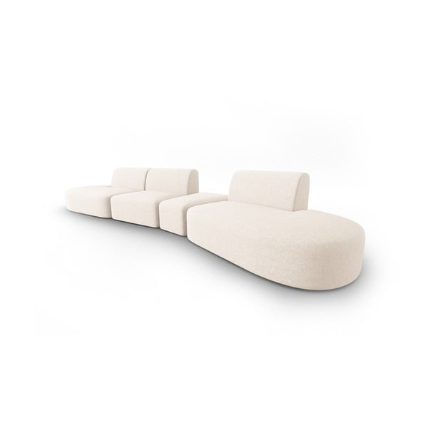 Kremowa sofa 412 cm Shane – Micadoni Home-image-2