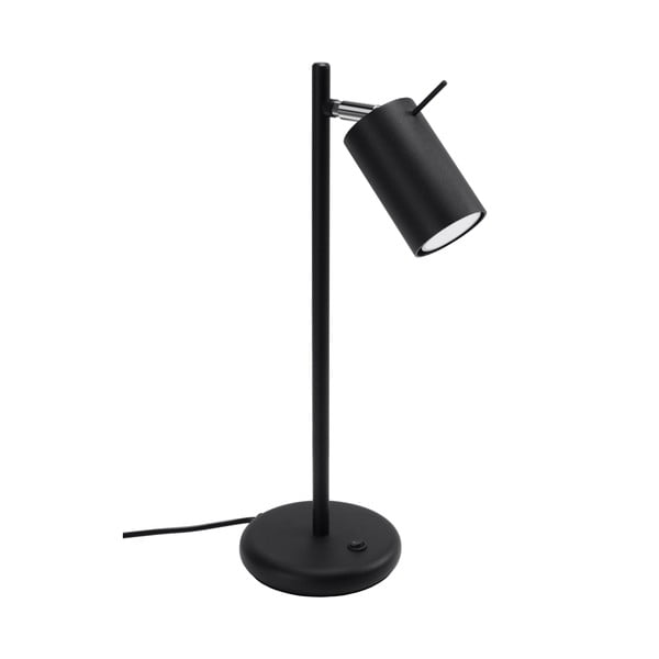 Czarna lampa stołowa (wysokość 43 cm) Etna – Nice Lamps