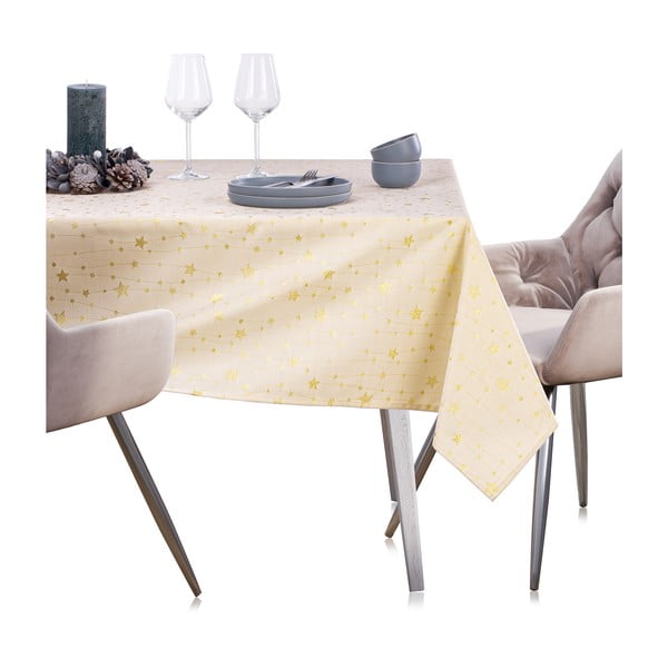 Obrus ze świątecznym motywem 140x200 cm Stardust – Restilo-image-3