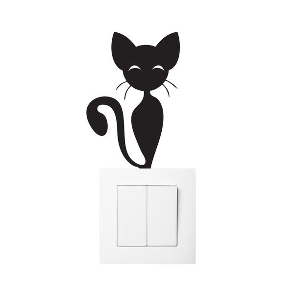 Naklejka Fanastick Interrupteur Chat-image-2